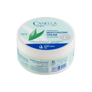 کرم مرطوب کننده دست و صورت کنلامکس مدل آلوئه ورا مناسب برای انواع پوست 200 میلی لیتر