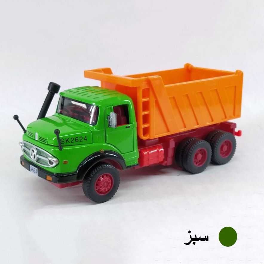 ماشین بازی مدل کامیون کمپرسی بنز مایلر -  - 2