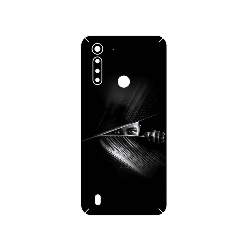 برچسب پوششی ماهوت مدل Black Portrait مناسب برای گوشی موبایل موتورولا Moto G8 Power Lite