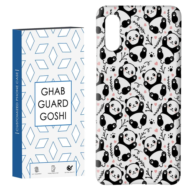 کاور قاب گارد گوشی طرح پاندا کد Dimo-786 مناسب برای گوشی موبایل سامسونگ Galaxy A02 / M02