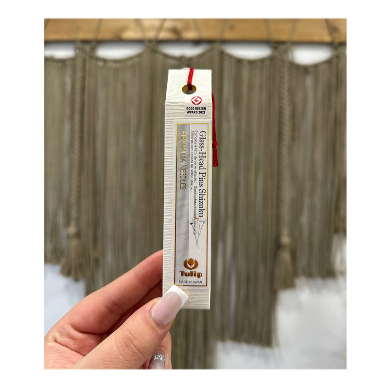 سوزن ته گرد تولیپ مدل شیشه ای کد THN-095e مجموعه 10 عددی