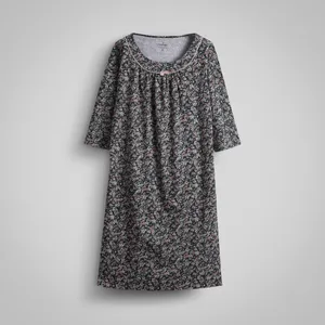 پیراهن آستین سه ربع راحتی زنانه ناربن مدل WD3949-1