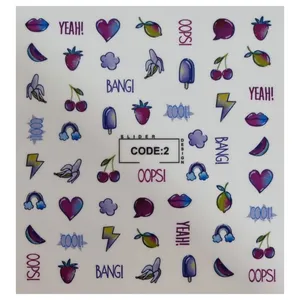 لنز ناخن مدل 2