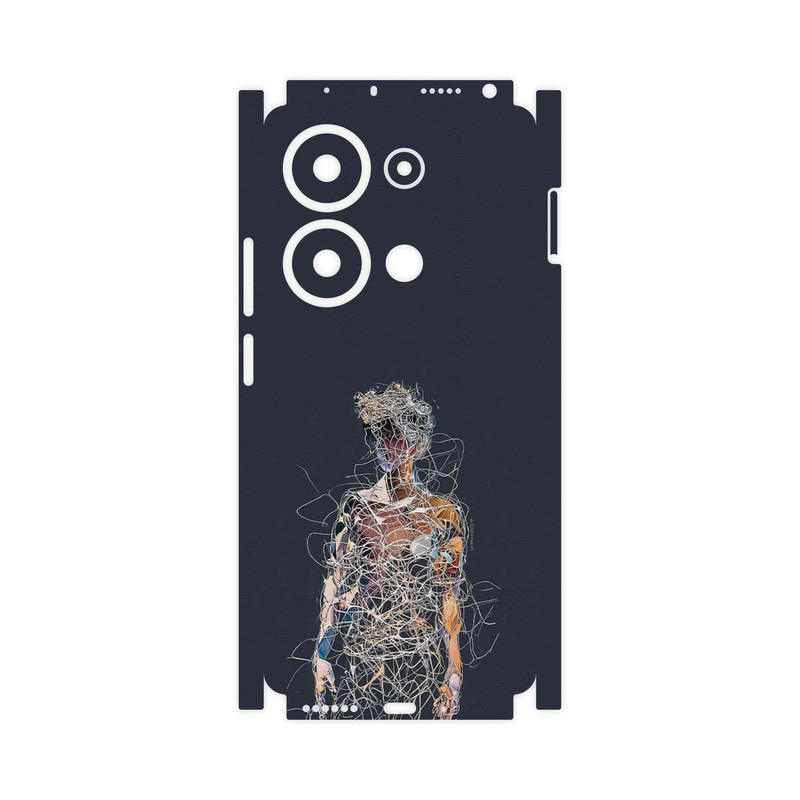 برچسب پوششی ماهوت مدل Strings Digital Art 1-FullSkin مناسب برای گوشی موبایل شیائومی Redmi Note 13 Pro 4G