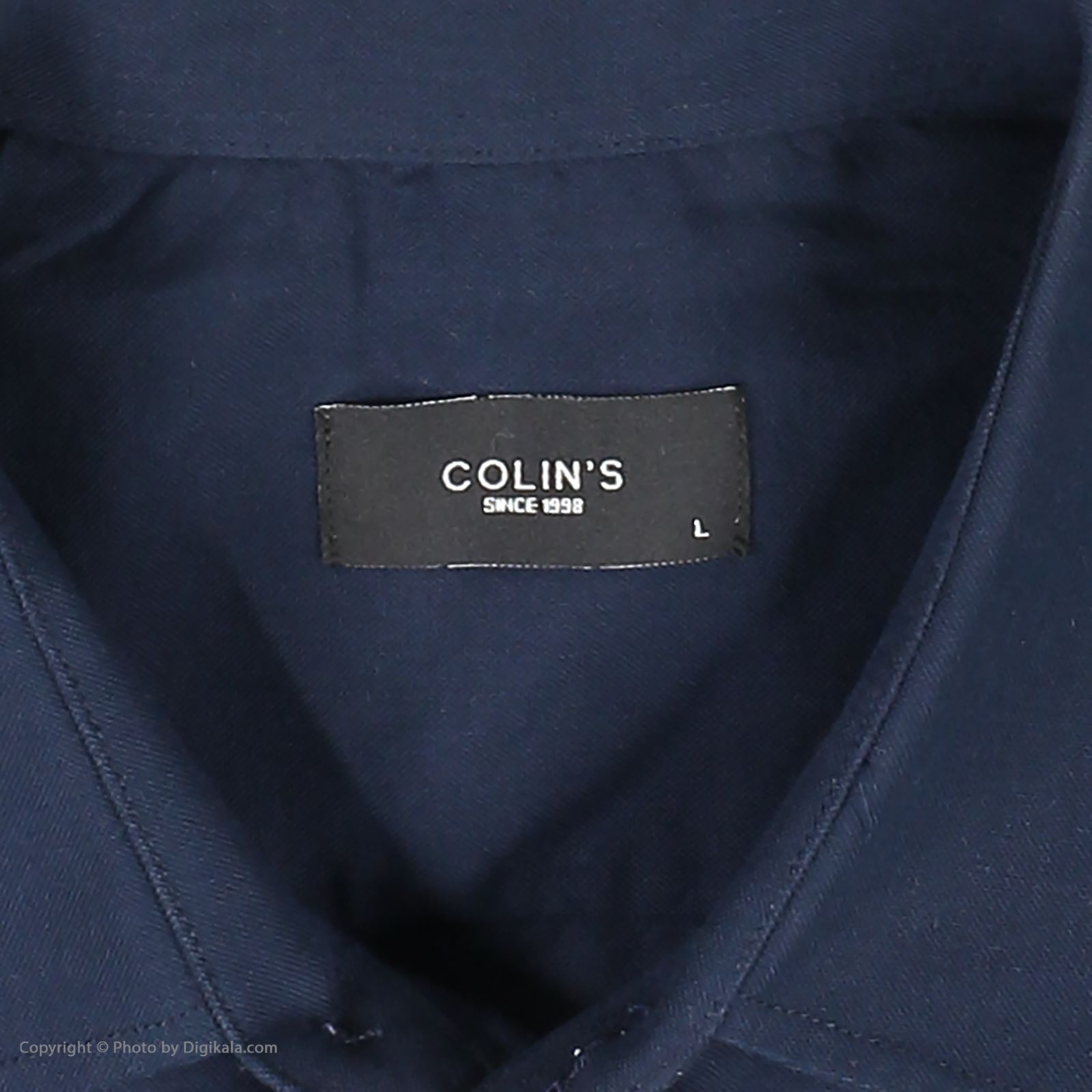 پیراهن مردانه کالینز مدل 142112102-D.MidnightBlue -  - 6