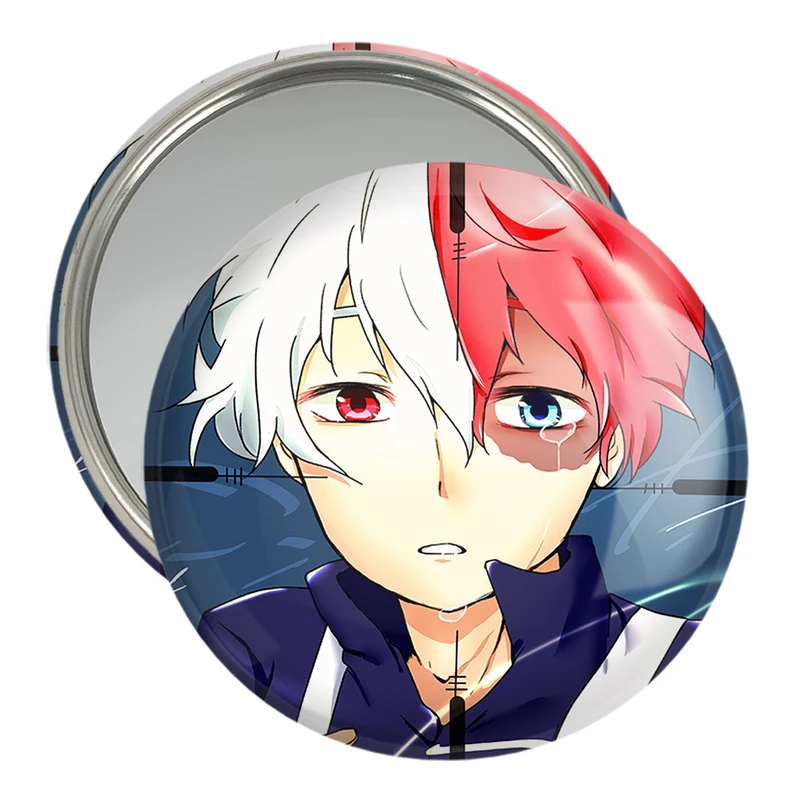 آینه جیبی خندالو مدل شوتو تودوروکی انیمه آکادمی قهرمان من  کد 16156