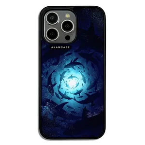 AKAM AMC-WA15PROMAX-BLUE-15 Cover For Apple iPhone 15 Pro Max