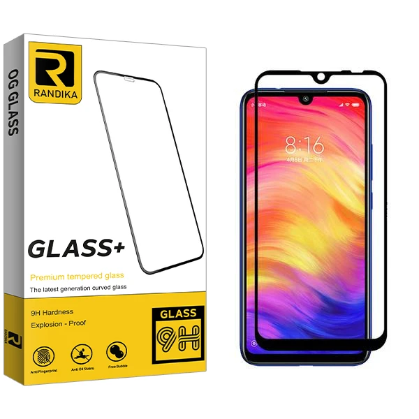 محافظ صفحه نمایش راندیکا مدل RK مناسب برای گوشی موبایل شیائومی Redmi Note 7