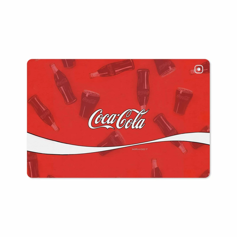 برچسب پوششی ماهوت مدل Coca-Cola-Logo مناسب برای تبلت سامسونگ Galaxy Tab S5e 10.5 2019 T720