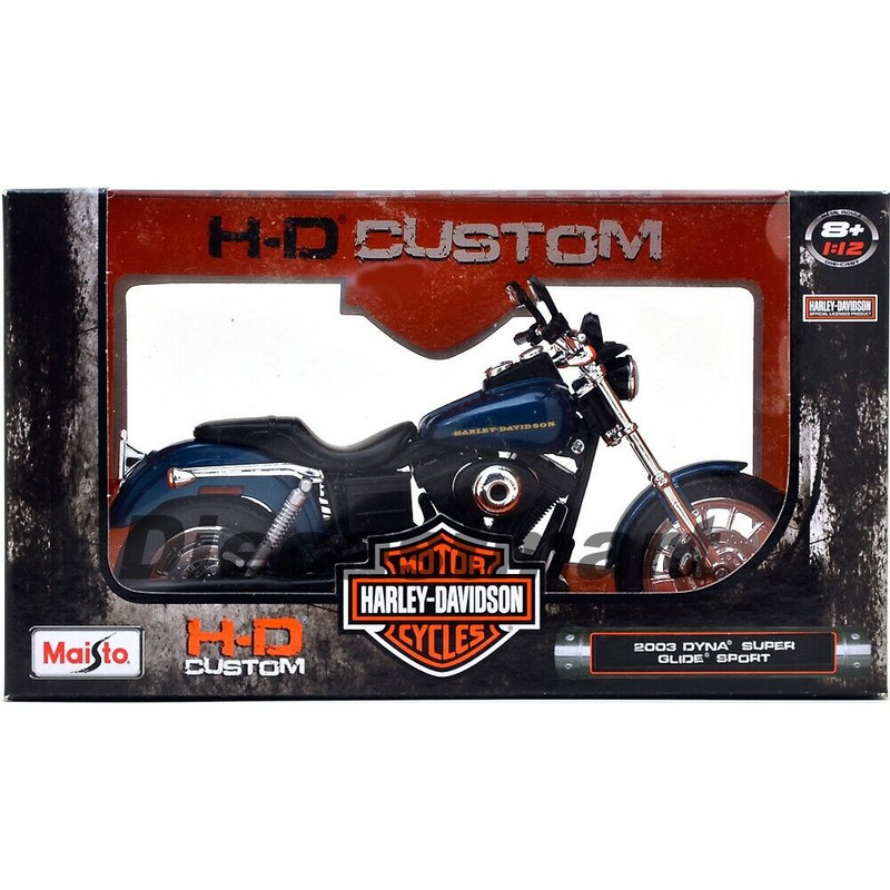 ماکت موتور مایستو مدل  Harley Davidson 2004 Dyna Super Glide Sport 1:12