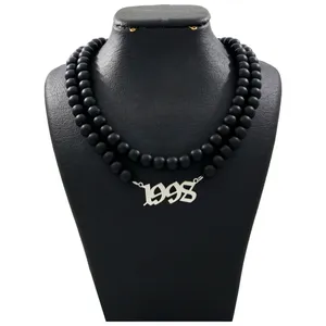 گردنبند نقره زنانه دلی جم طرح 1998 کد D 127