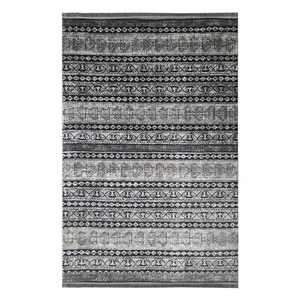 فرش ماشینی مشهد کد 39282 زمینه طوسی