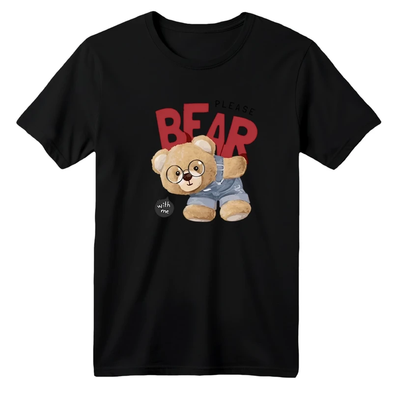 تی شرت آستین کوتاه بچگانه مدل تدی