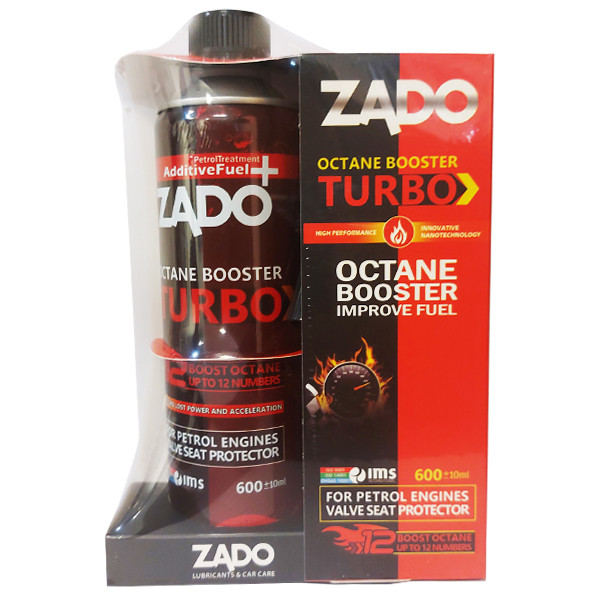 اکتان بوستر زادو مدل  Turbo حجم 600 میلی لیتر