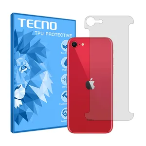 Tecno HyGEL model transparent phone back protector suitable for Apple iPhone SE (2020) mobile phone