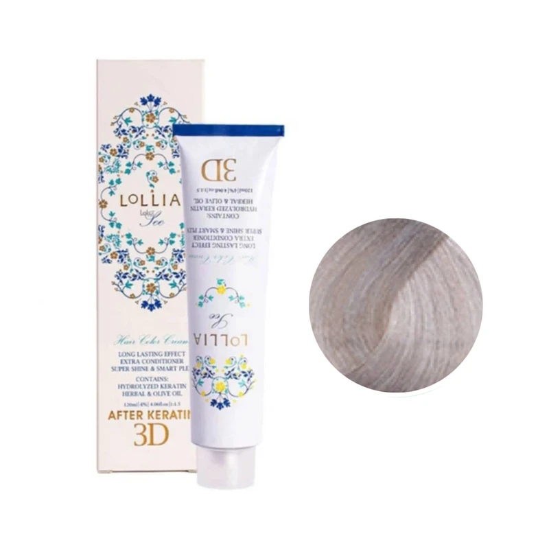 رنگ مو لولیا سی شماره 11/1 حجم 120 میلی‌لیتر رنگ سوپر پلاتینه خاکستری