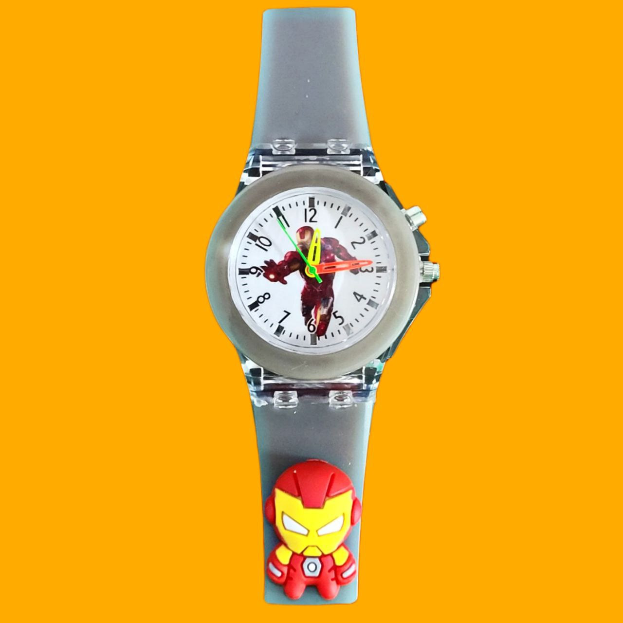 ساعت مچی عقربه ای بچگانه مدل چراغدار 03 ساعت مچی عقربه ای بچگانه مدل چراغدار 03