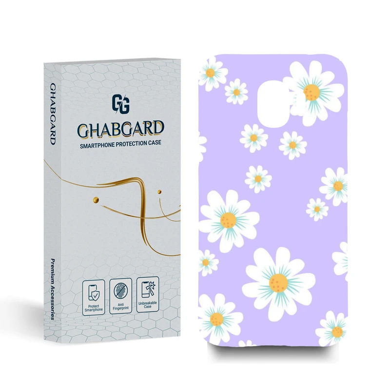 کاور قاب گارد مدل گل مناسب برای گوشی موبایل سامسونگ  Galaxy J2 Pro 2018