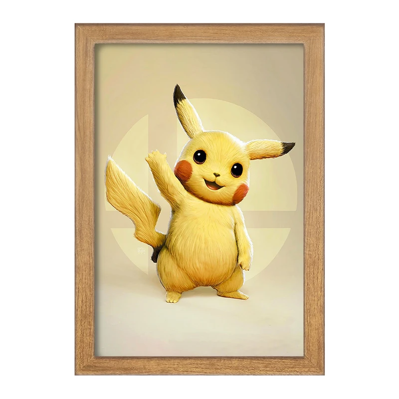 تابلو خندالو مدل انیمه پوکمون (Pokemon) کد F177