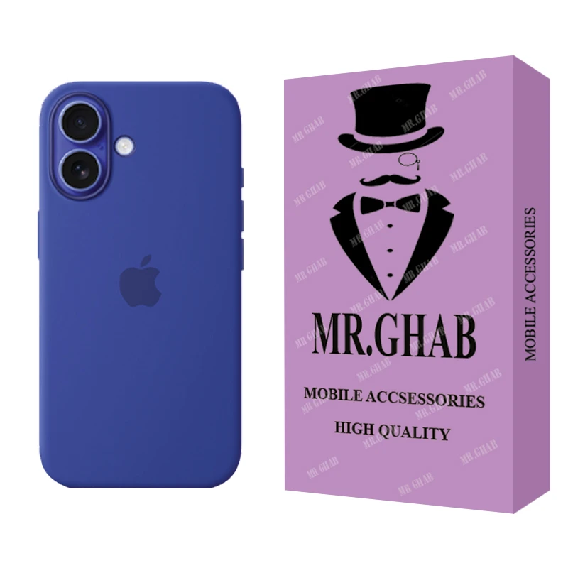 کاور مستر قاب مدل سیلیکونی طرح SLB مناسب برای گوشی موبایل اپل iPhone 16