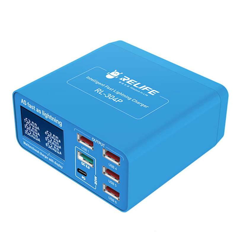 شارژر رومیزی ریلایف مدل RL-304P شارژر رومیزی ریلایف مدل RL-304P