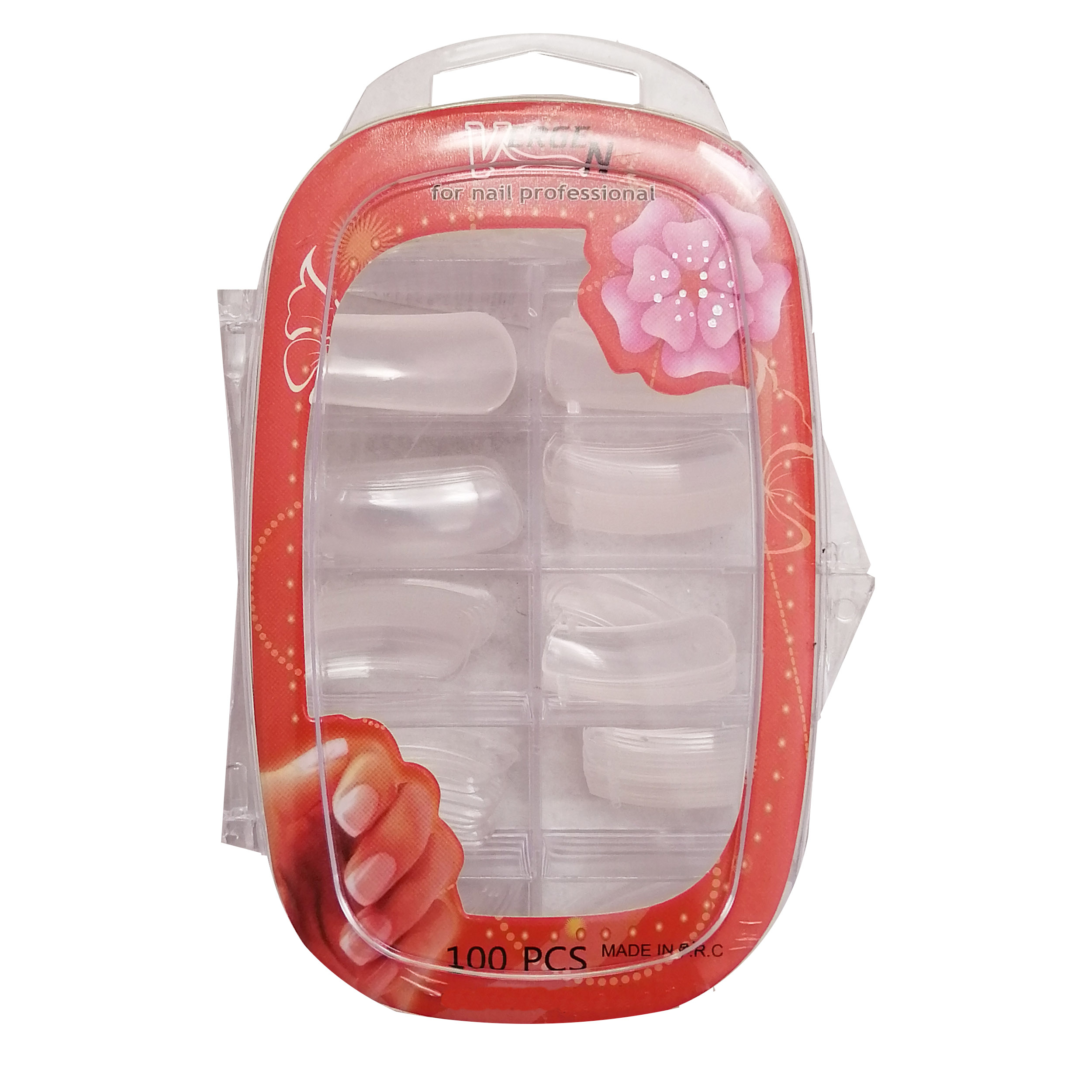 ناخن مصنوعی ورژن کد G110 بسته 100 عددی