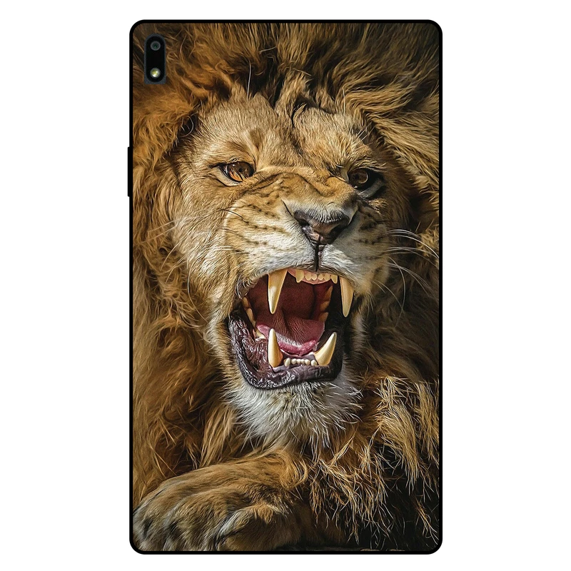 کاور مگافون طرح شیر مدل 8274 مناسب برای تبلت لنوو Tab 4 8.0 Plus