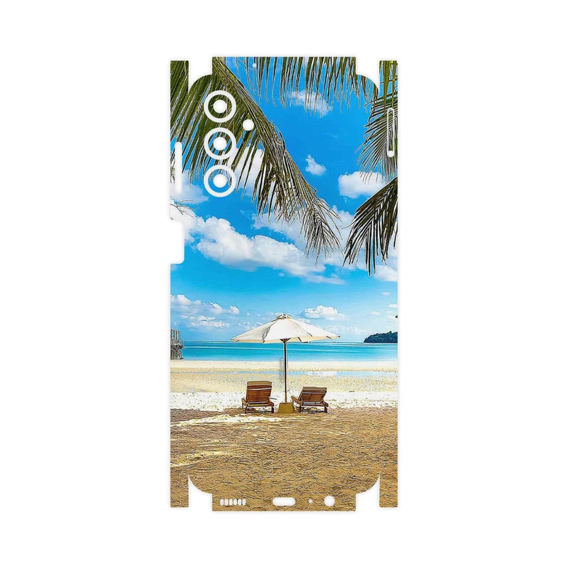 برچسب پوششی ماهوت مدل Beach-FullSkin مناسب برای گوشی موبایل سامسونگ Galaxy M14