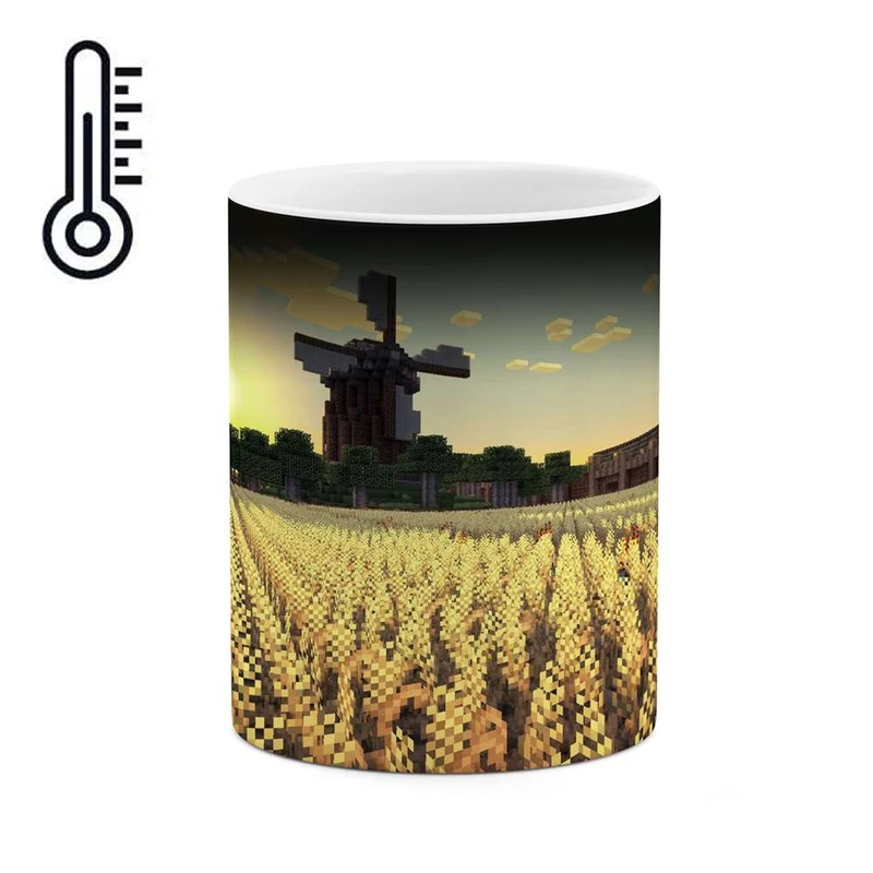 ماگ حرارتی کاکتی مدل ماینکرافت کد mgh13075