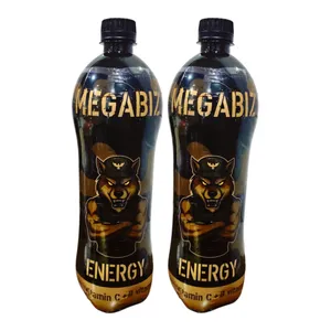 نوشیدنی انرژی‌زا آناناس، پرتقال مگابیز - حجم 1000 میلی‌لیتر بسته 2 عددی