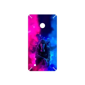 MAHOOT Smoke Rainbow Digital Art 2 Cover Sticker for Nokia Lumia 530