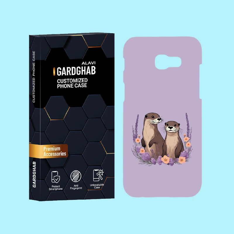 کاور گارد قاب علوی مدل حیوانات مناسب برای گوشی موبایل سامسونگ Galaxy A5 2017 / A520