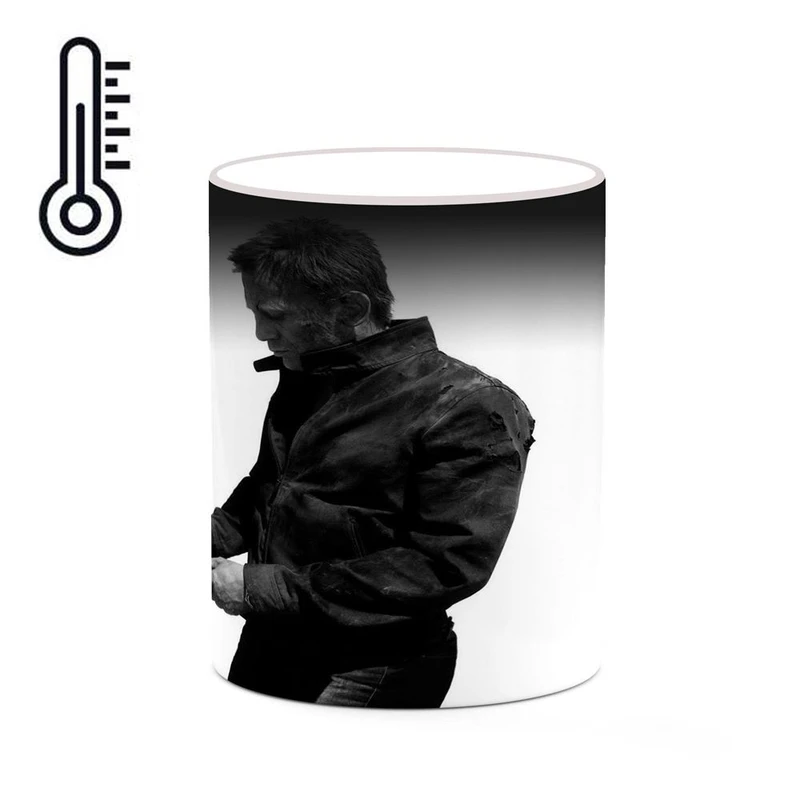 ماگ حرارتی کاکتی طرح دنیل کریگ Daniel Craig مدل mgh25755