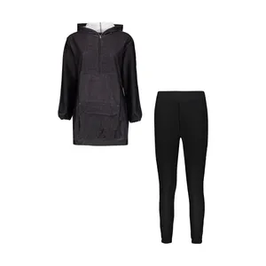 ست هودی و لگینگ ورزشی زنانه مدل استایل Mhr-14