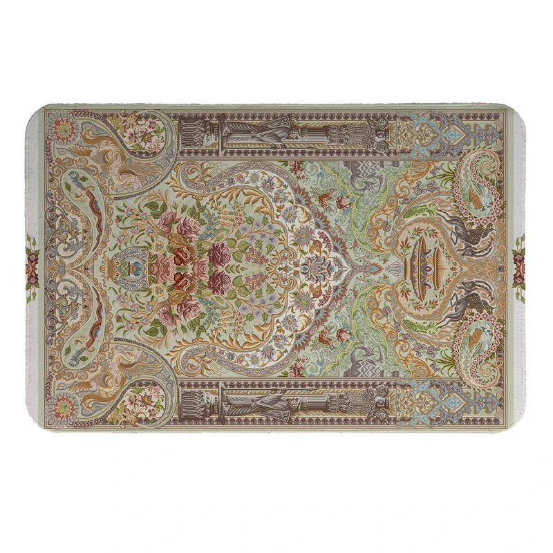 پادری طرح گل کد 1028 سایز 60 × 40 سانتی متر