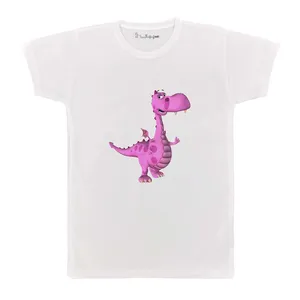 تی شرت بچگانه پرمانه طرح دایناسورهای بامزه کد pmt.5124