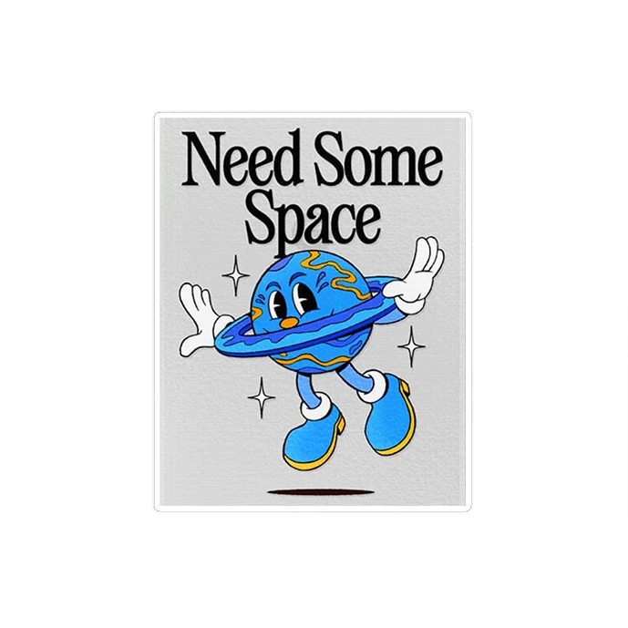 استیکر تزئینی موبایل و تبلت ماسا دیزاین مدل SM00020 SPACE