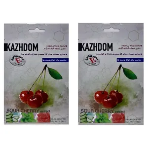 ماسک صورت کژدم مدل آلبالو وزن 25 گرم بسته دو عددی