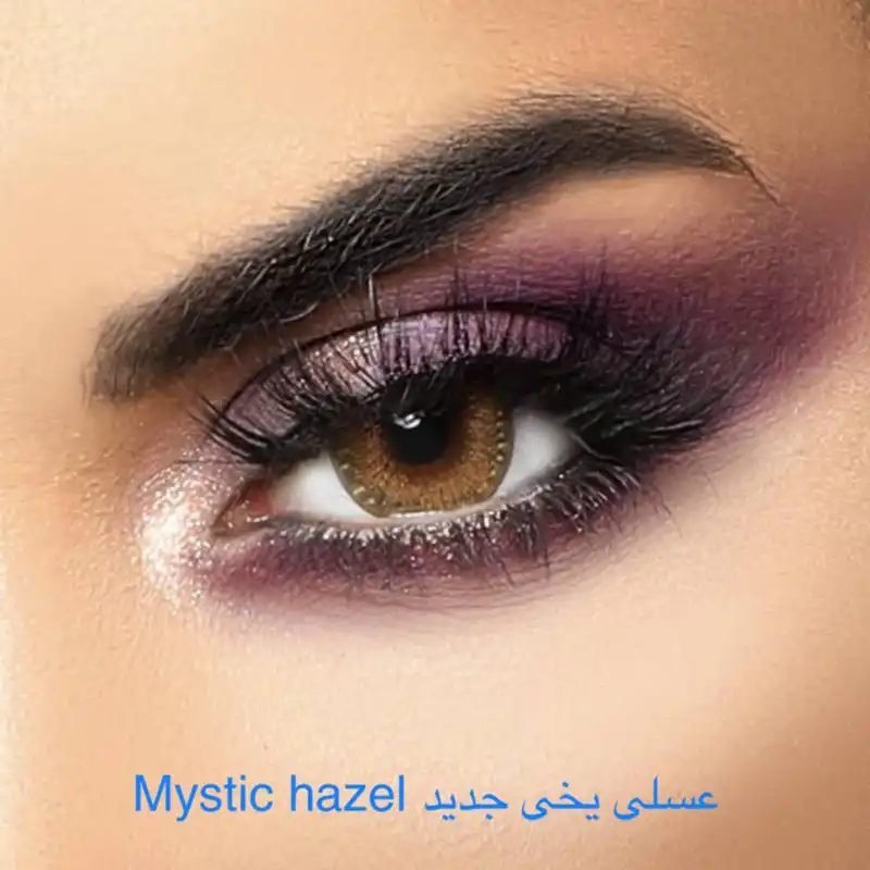 لنز چشم فرشلوک مدل 01 رنگ عسلی یخی