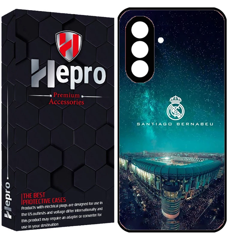 کاور هپرو طرح رئال مادرید کد Dimo-587 مناسب برای گوشی موبایل سامسونگ Galaxy A17