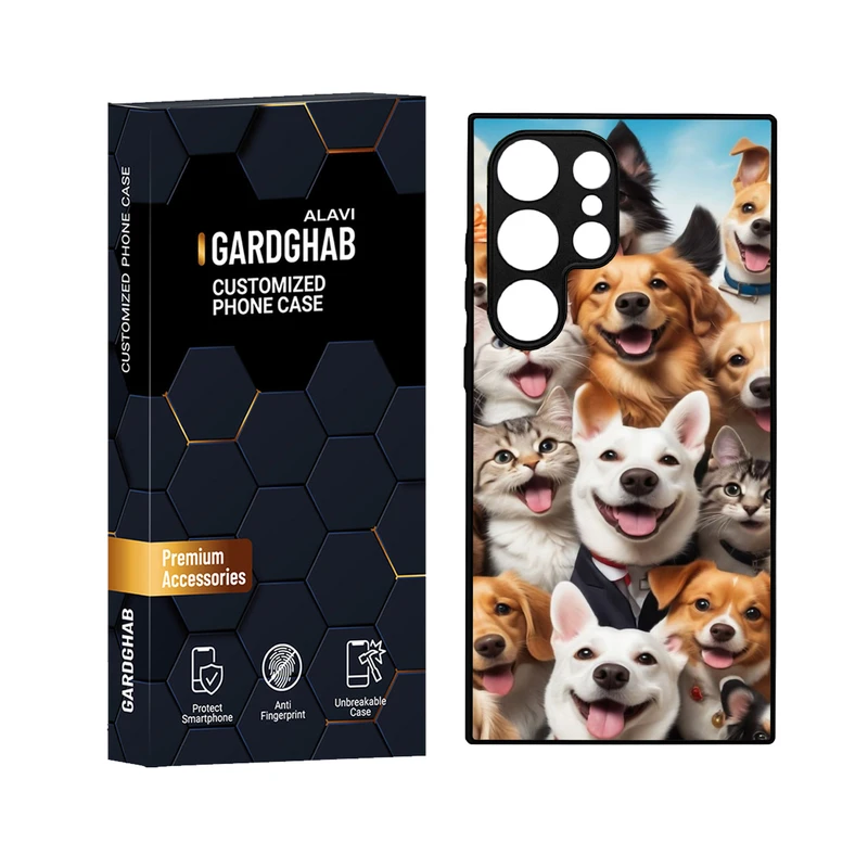 کاور گارد قاب علوی مدل دور ژله ای مناسب برای گوشی موبایل سامسونگ Galaxy S24 Ultra