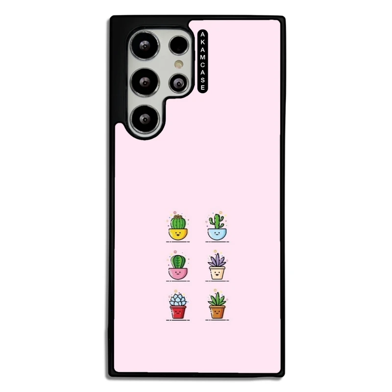 کاور آکام مدل AMC-WSGS22U-CACTUS-42 مناسب برای گوشی موبایل سامسونگ Galaxy S22 Ultra