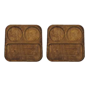 زیر لیوانی مدل مربع سه خانه بسته دو عددی 