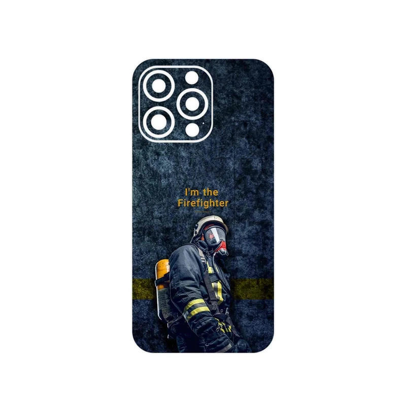 برچسب پوششی ماهوت مدل Firefighter مناسب برای گوشی موبایل اپل iPhone 13 Pro Max