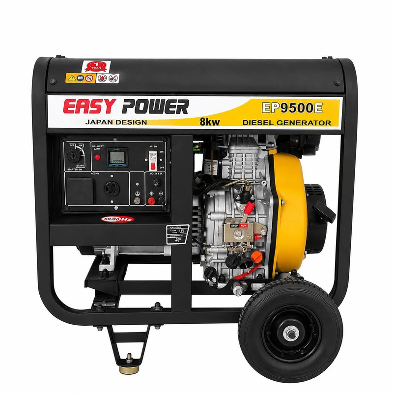 موتور برق دیزلی 18 اسب بخار ایزی پاور مدل EP9500E