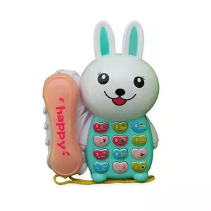 بازی آموزشی مدل تلفن خرگوش شاد اسباب بازی