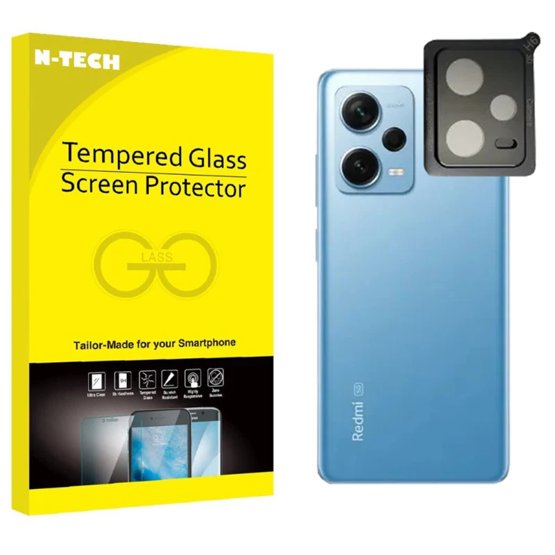  محافظ لنز دوربین انتک مدل LNZ3D-N مناسب برای گوشی موبایل شیائومی Redmi Note 12 Pro Plus