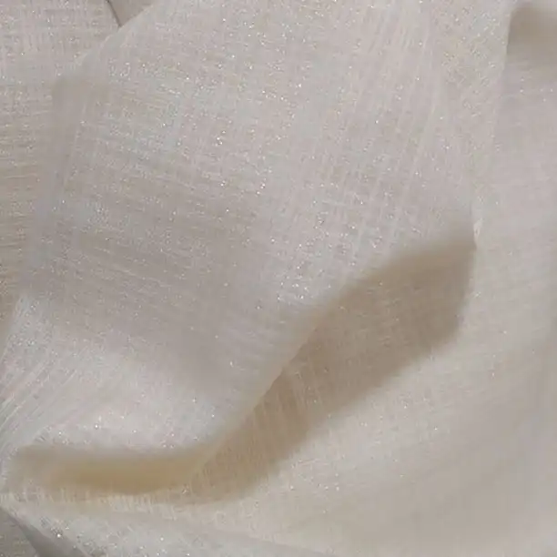 پارچه پرده ای طرح حریر مدل نازلی شاین nsh