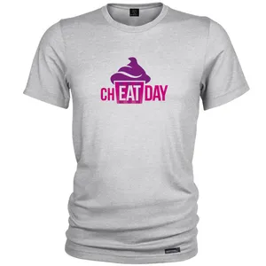 تی شرت آستین کوتاه زنانه 27 مدل Cheat Day کد MH1190