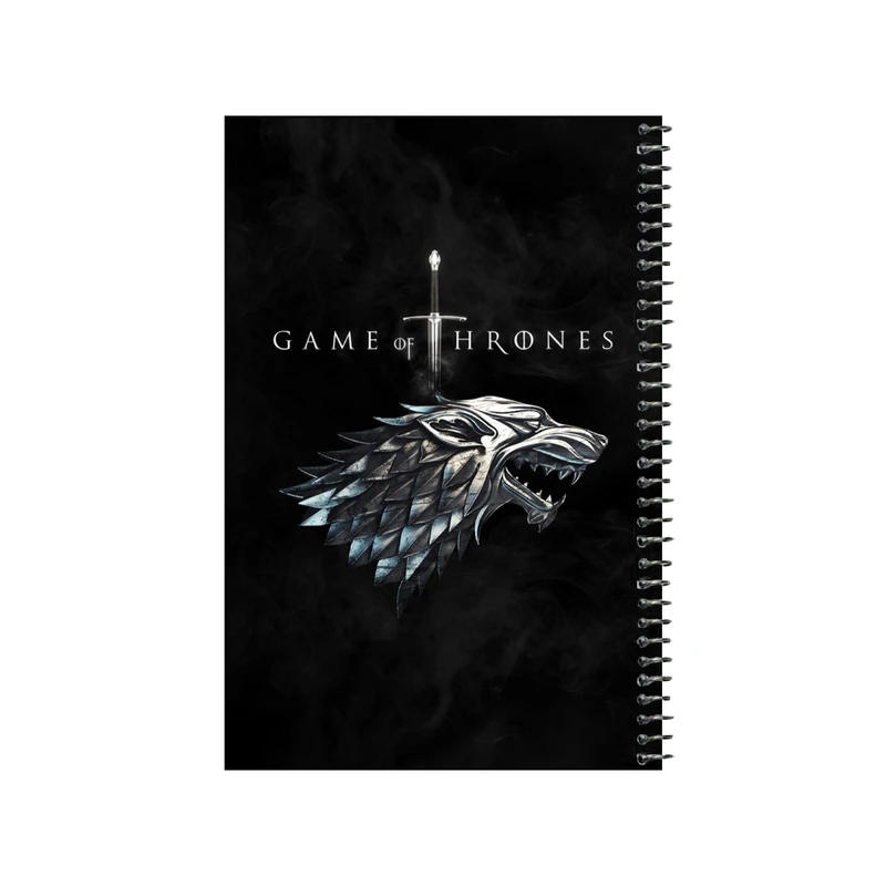 دفتر نقاشی 50 برگ سیمی مدل game of thrones کد 4